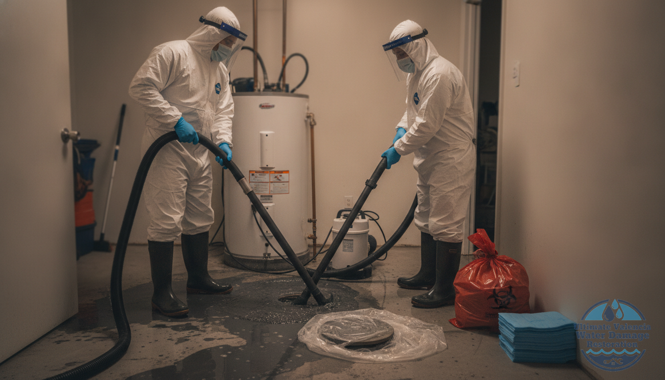 Sewage Cleanup & Biohazard Remediation