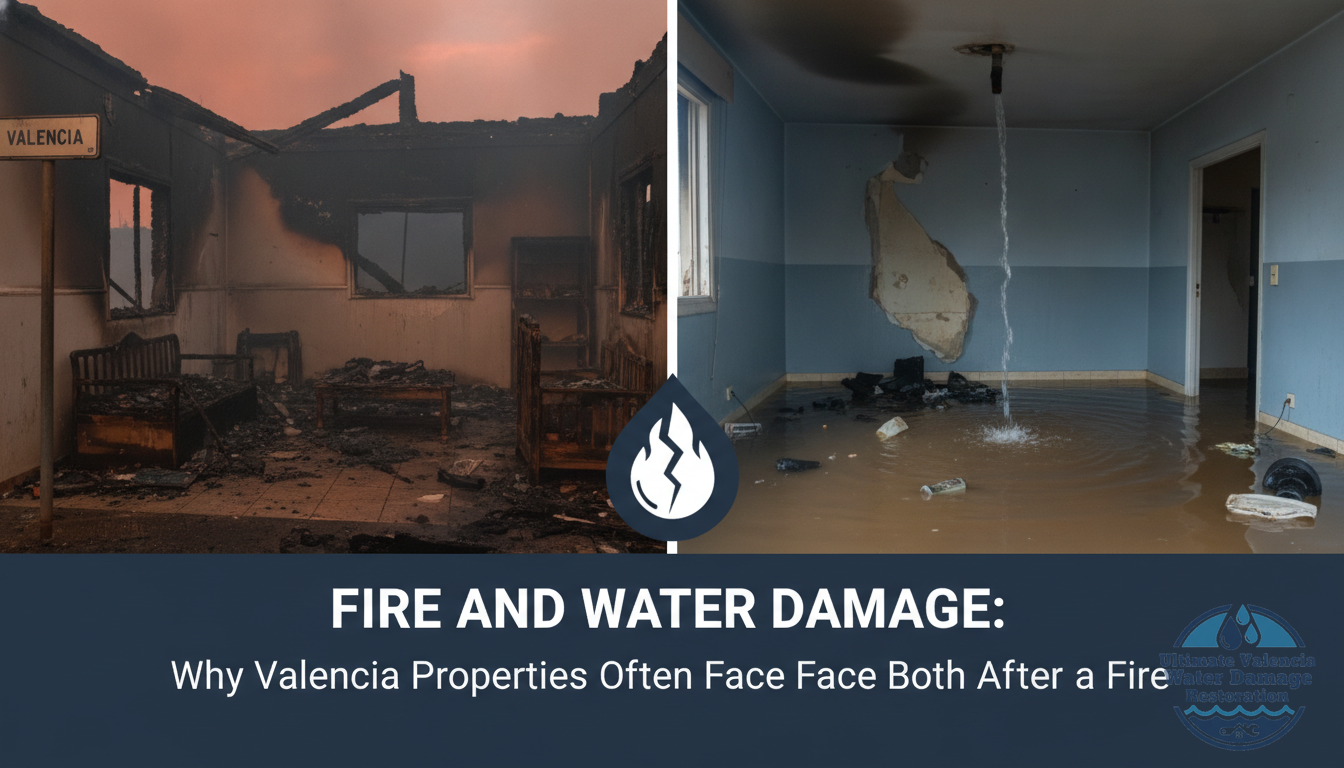 Fire and Water Damage: Why Valencia Properties Often Face Both After a Fire